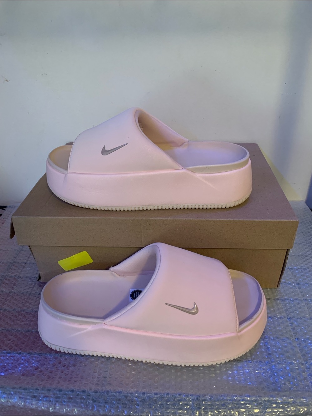 Nike Women’s Calm Elevation Slide Washed Coral IO0495-600 - Women’s Size 8